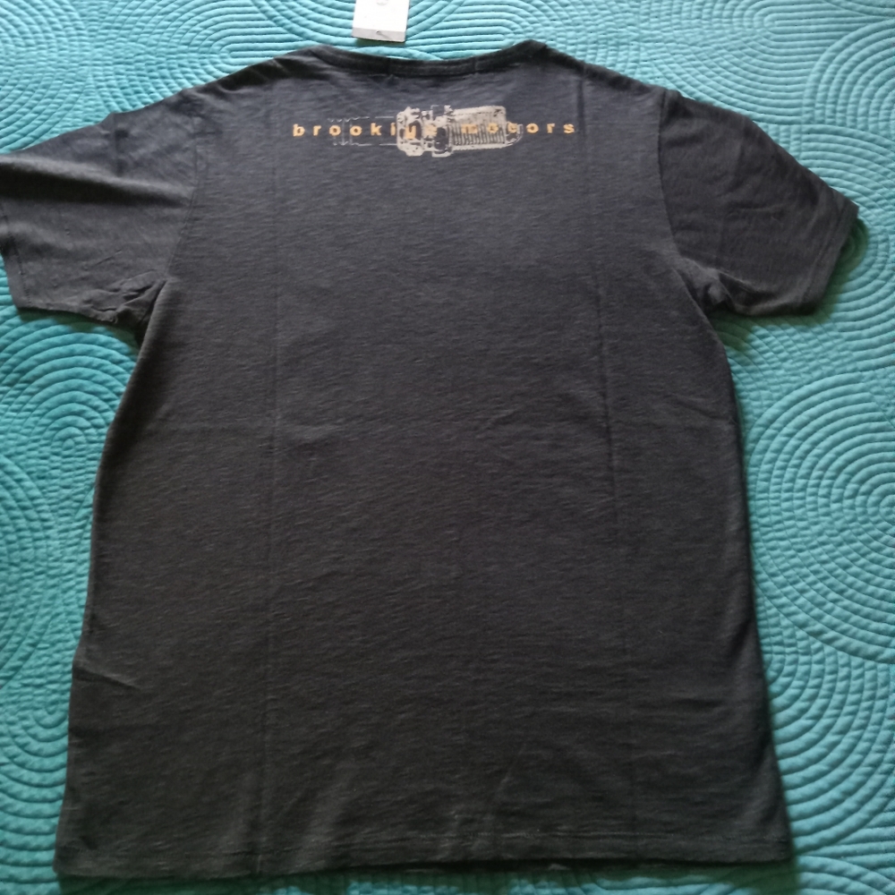 NEW Brooklyn Motors Motorcycle Bike Cycle Short Sleeve T Shirt Med Black - Picture 6 of 8